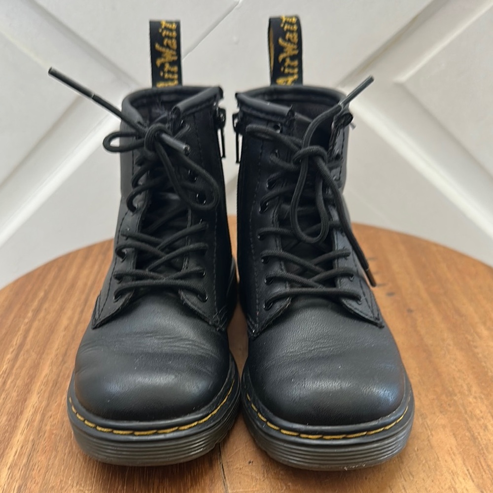 Dr. Martens Black Leather Boots